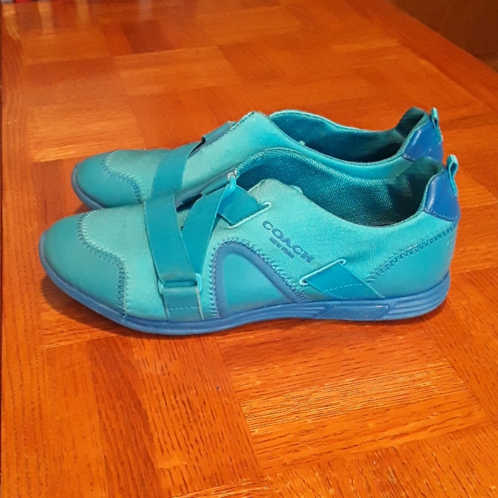 🥨TRADED🥨 COACH sneakers "Denver" style - Picture 1 of 8